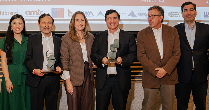 group at awards ceremony